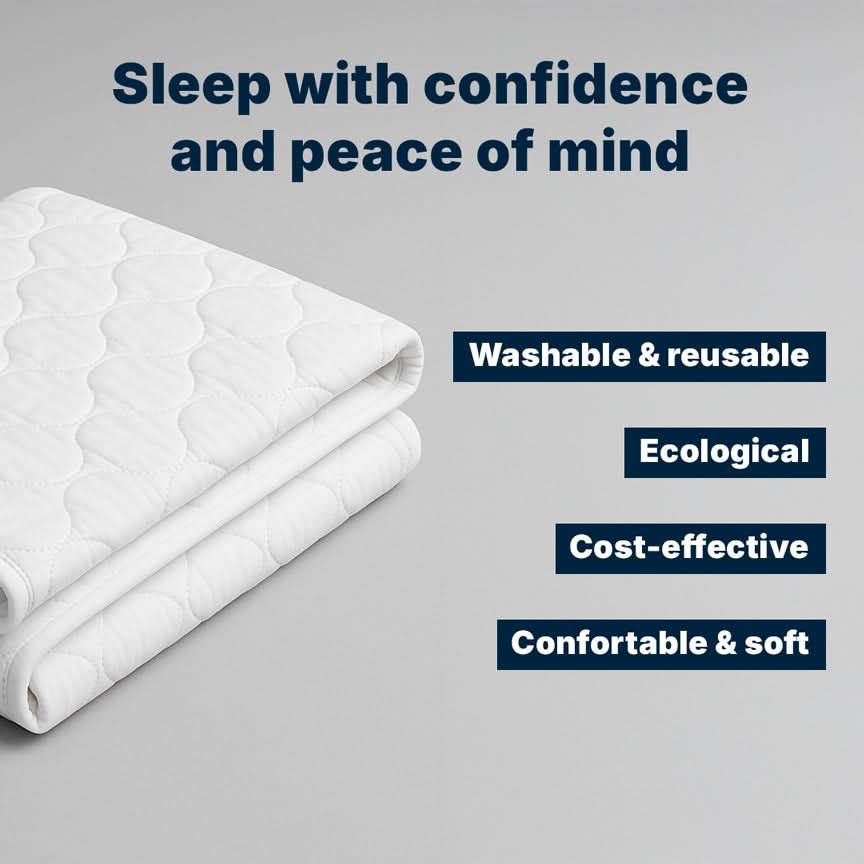 Ultra-Absorbent Washable Bed Pad
