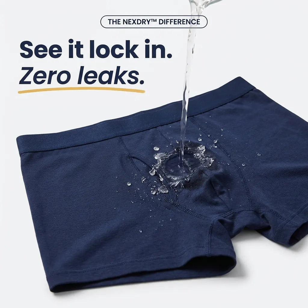 Ultra‑Absorbent Incontinence Boxer Briefs